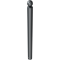 Dekorativ puller | st�lr�r � 102 mm | fastmonteret, til indst�bning i beton med jordanker, total l�ngde ca. 1300 mm | uden �je